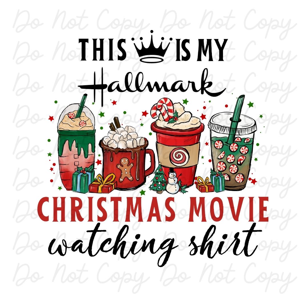 Christmas Movie Watching Shirt