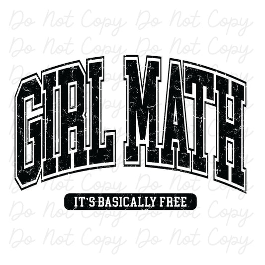 Girl Math Free