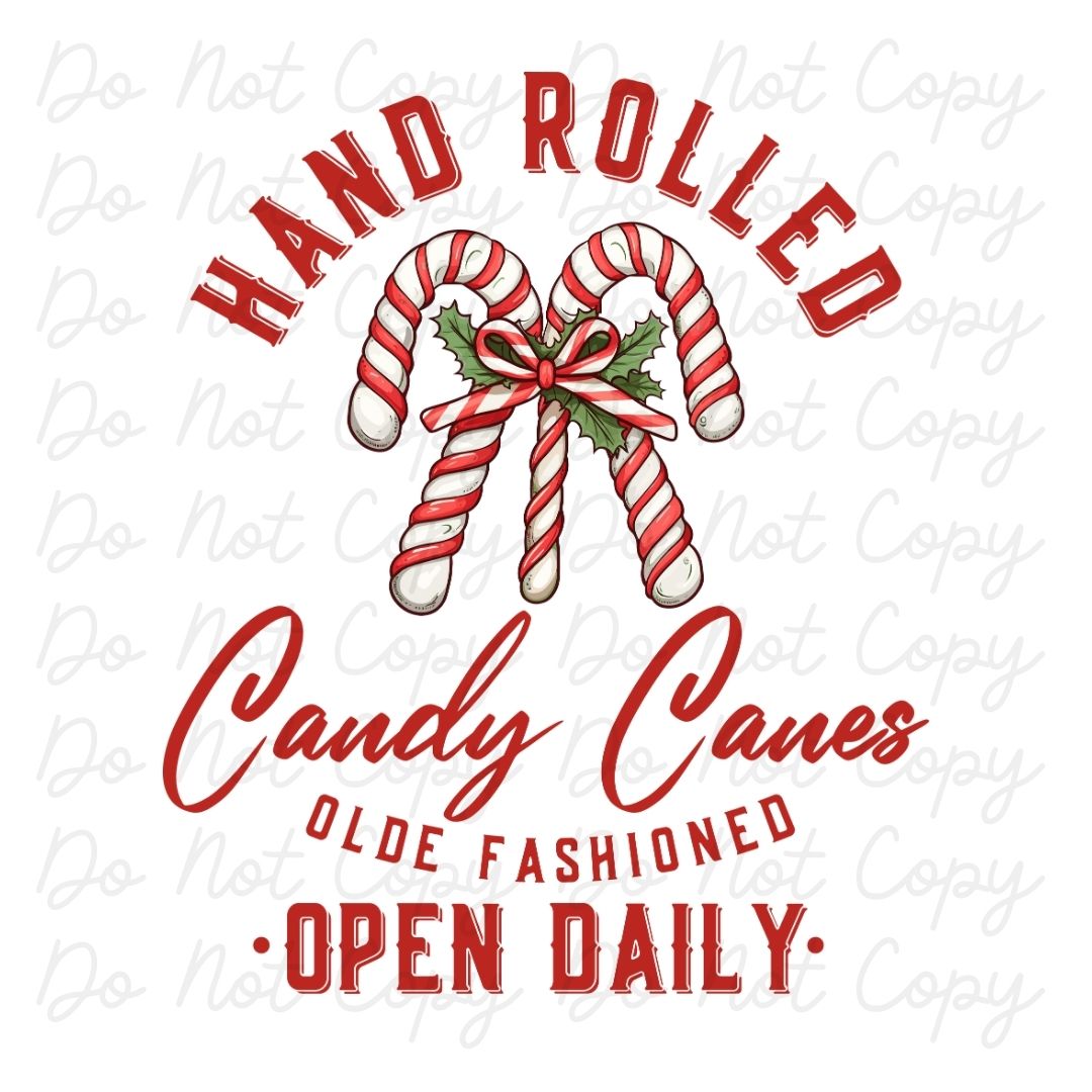 Hand Rolled Candy Canes