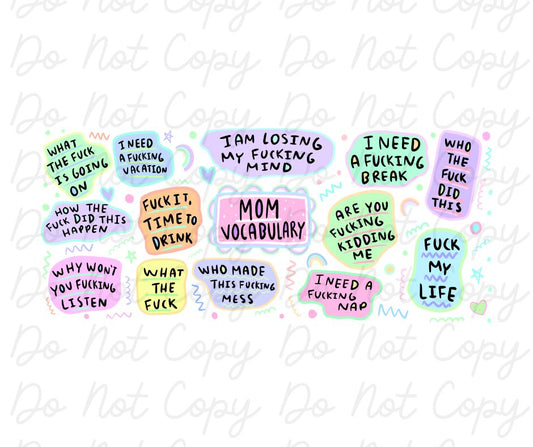 Mom Vocabulary