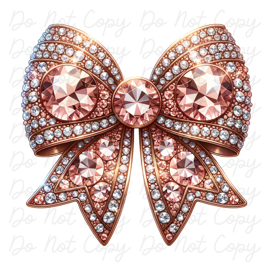 Rose Gold Bow